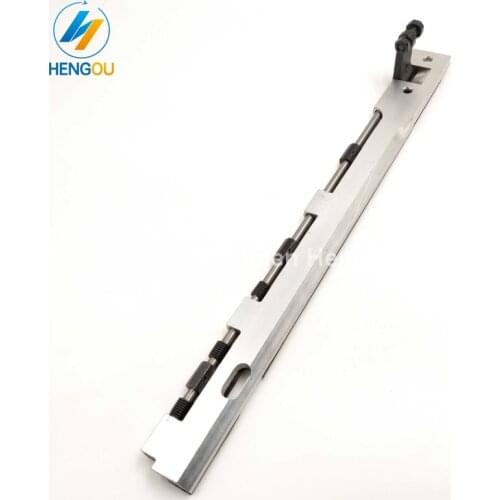 2 Pieces High Quality T-1304F Heidelberg Gripper Bar 10x15 T-Platen Press Printing Machinery Parts Length 353mm