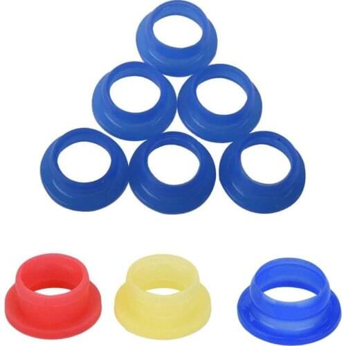 6pcs Engine Exhaust Pipe Tubing Joint Adapter Silicone Gasket for HSP 1/8 1/10 RC Nitro RC Model Car Parts
