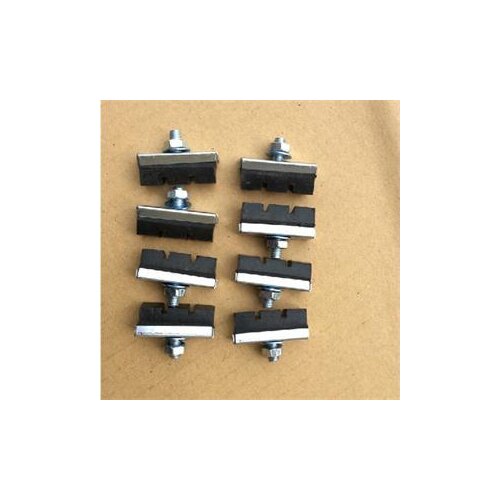 HOT!Durable Road Bicycle Friction Wheel Brake Pads Brand New Mountain Bike Hard-wearing Brake Block 2pcs