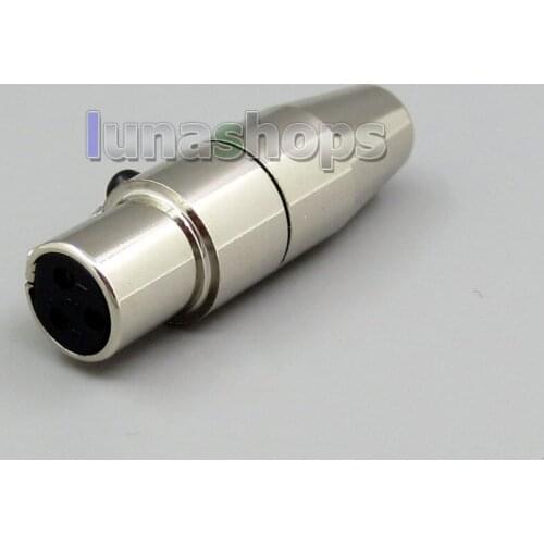 LN006269 Full Metal Headphone Mini XLR 3 Pin For K271 K272 K240 K242 Q701 K141 K171 K181