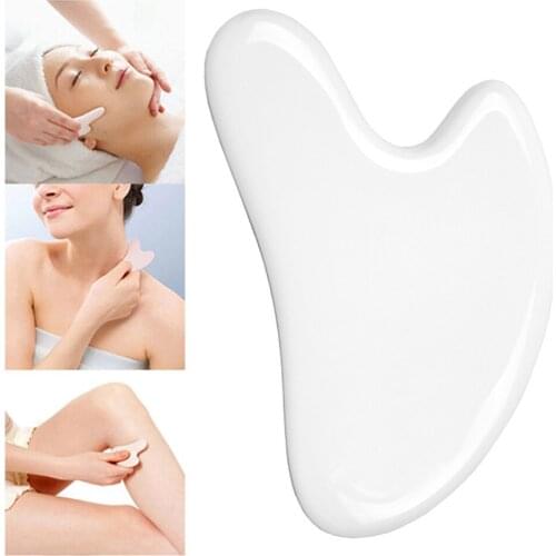 Beeswax Guasha Scraping Massage Scraper Face Massager Acupuncture Gua Sha Board Acupoint Face Eye Care Spa Massage Tool