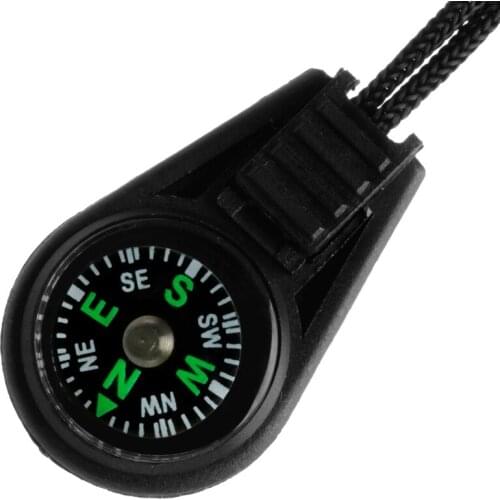 Mini Zipper Pull Compass Backpack Bag Strap Charm Sport E56D