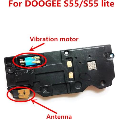 Original LoudSpeaker For DOOGEE S55 Loud Speaker With Antenna + Vibration motor Accessories Parts For DOOGEE S55 Lite Phone