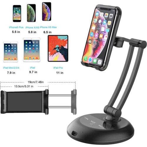 Phone Stand, Adjustable Mobile Phone Desk Holder, Cradle, Dock, Cell Phone Stand compatible with iPhone Xs Xr 8 X 7 6 6s Plus SE