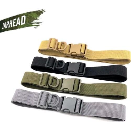 Outdoor Cs Field Portable Belt Multi-functional Adjustable Nylon Military Tactical Belts Hunting Accessories 120cm