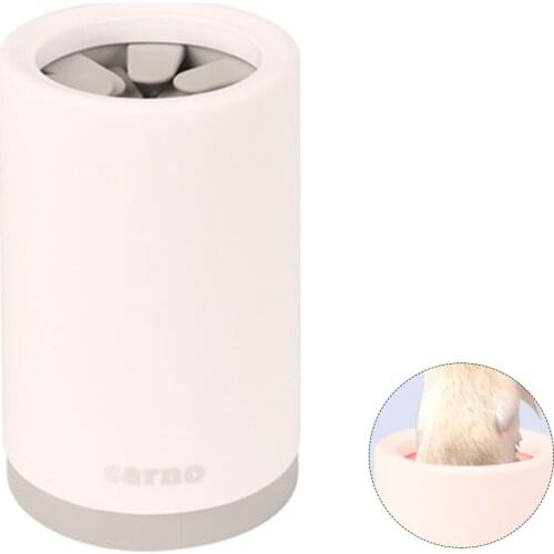 Portable Dog Paw Cleaner Cup Pet Paw Washer Brush Silicone Dog Cat Feet Cleaner Muddy Paw Cleaner Dog Foot Washer for Dog Animal