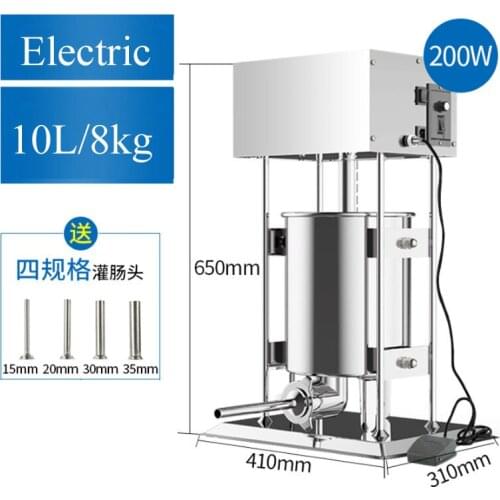 Vertical meat filling machine commercial multi specification enema machine