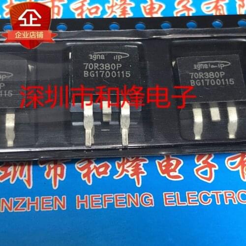 10PCS 70R380P MME70R380P TO-263 750V 11A