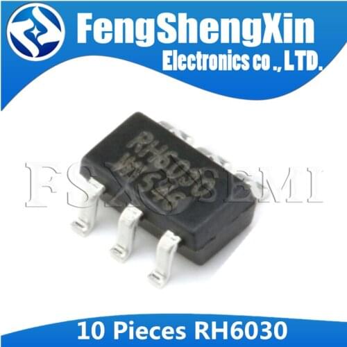 10pcs/lot New RH6030 SOT23-6 A single bond touch-key IC chips mono capacitive touch