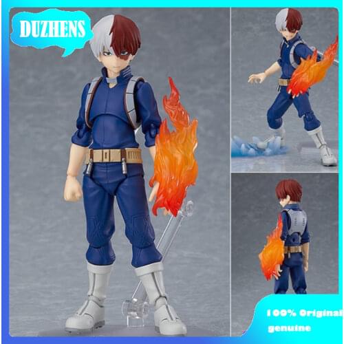 100% Original:My Hero Academia Todoroki Shoto 14cm figma PVC Action Figure Anime Figure Model Toys Figure Collection Doll Gift