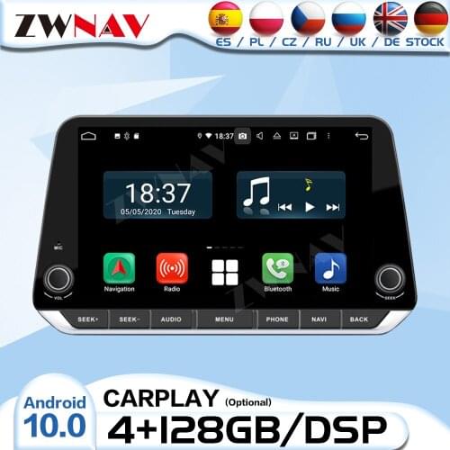 2 Din DSP Carplay 128G Android Radio Receiver For Nissan Tenna 2020 Car Auto Audio Stereo Video Player GPS Navigation Head Unit