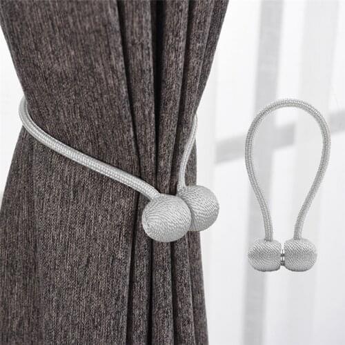 2pcs/lot Handmade Curtain Decorative Accessories Holdback Magnetic Curtain Tieback Buckle Furniture DIY Europe Curtain Hook Clip