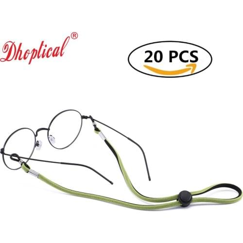 20 pcs )eyeglasses sports cord Anti-slip Safety Glasses Strap Neck Cord String Eyewear Sunglass Retainer Holder Strap C106