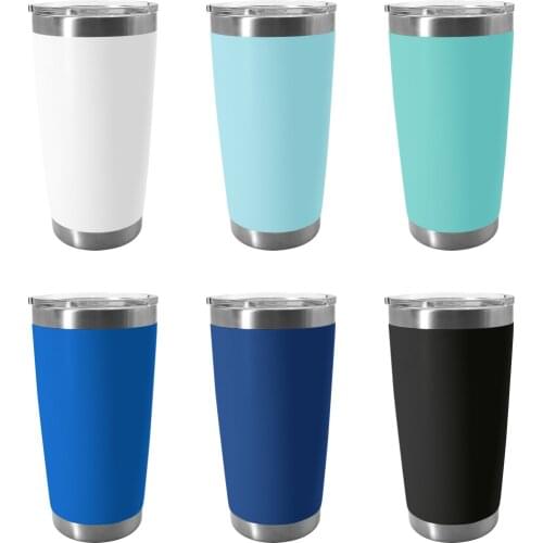 20oz tumbler car water cup double stainless steel vacuum flask outdoor portable water cup tea cup office coffee cup gift