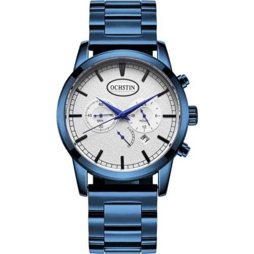 Men Watch Relogio Masculino OCHSTIN Watch Chronograph Top Brand Luxury Sports Watches Male Stainless Steel Quartz Wrist Watches
