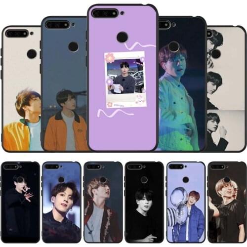 Euphoria jungkook kpop man black Silicone Phone Case For honor 30 20 Pro 8 8X 9 10 20 Lite Mate 10 20 30 Lite Pro cover