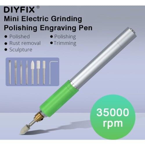 DIYFIX Multifunction Electric Rechargeable Engraving Pen For Mobile Phone Repair Polishing Cutting Grinding Pen Household Tool