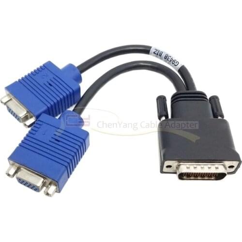 DMS 59 needle turn VGA turn DVI to dual VGA 59 bus wiring 59 needle to dual VGA second line