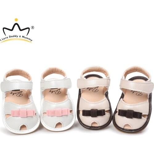Summer New Baby Girl Sandals Cute Bows Anti Slip Infant Toddler Shoes Summer New Baby Girl Shoes Girls Shoes Sandals