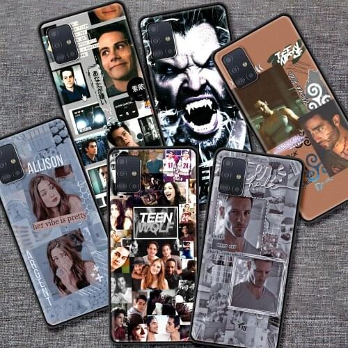 Teen Wolf Derek Hale Case for Samsung Galaxy A51 A71 A21s A12 A31 A52 A41 A32 A02s M31 M30s M51 Soft Silicone Phone Coque