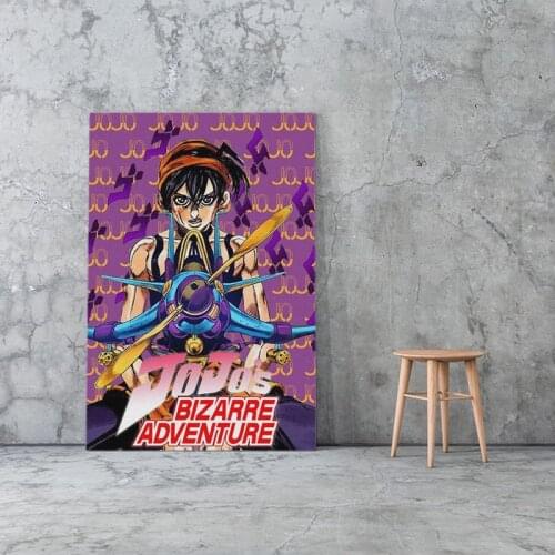 Canvas Prints Paintings Narancia Ghirga Wall Art Jojo S Bizarre Poster Modular Anime Role Pictures For Bedroom Modern Home Decor