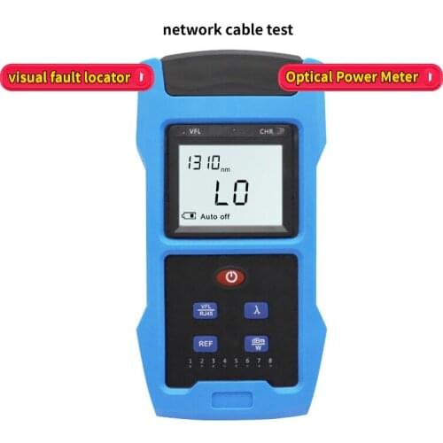 TL563N 3in1 Li-Lion Battery Optical Power Meter Visual Fault Locator Network Cable Test Optical Fiber Tester VFL Free Shipping