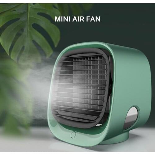 Mini USB Portable Air Conditioner Humidifier Purifier Portable Air Conditioner Air Cooler Fan With Water Tank for Home Office