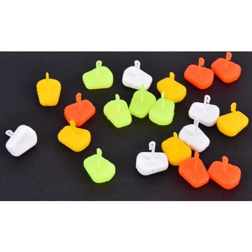 20pcs Corn Shaped Boilie Bait Carp Bait Pop Up Boilies Hair Rig Stops Carp Barbel Fishing Tackle for Making Boilies