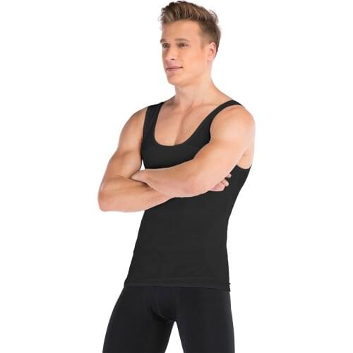 Slim Shirt Vest Men Body Shaper Waist Trainer Breathable Mesh Shapewear Corset Top Slimming Vest Abdomen Tummy Waist Trainer