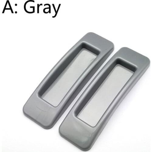 2pcs paste open sliding door handles for interior doors glass window drawer wardrobe self-adhesive door handles