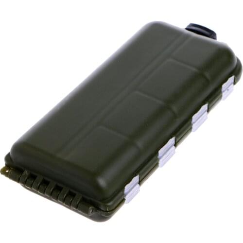 16 Compartments Fishing Box Storage Case Fly Fish Lures Spoon Hook Bait Tackle