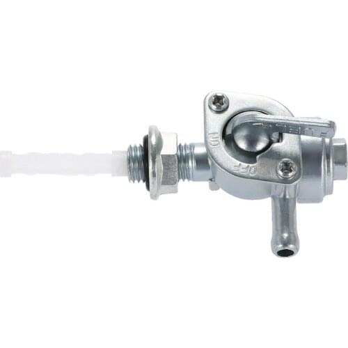 SI-A0155 Fuel On/Off Valve Switch Petcock 2-3KW for 1/4" Hose Tap Generator Engine Fuel Tank for Cars