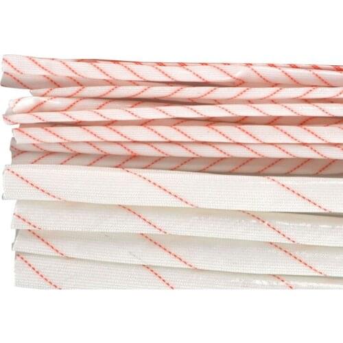 8/10/12/14/16/18/20/23MM Diameter Fiberglass sleeving 5Meter High temperature insulated wire casing Glass Fiber sleeving