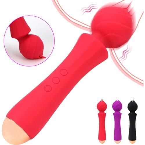 Magic Wand 20 Frequency Powerful AV Stick Female Masturbator Sex Toys for Women Vagina Massage Powerful AV Stick