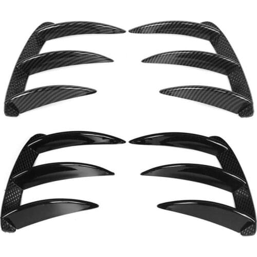 Rear Bumper Lip Splitter Canards Vents Replacement for Mercedes Benz W176 A200 A250 A260 A45 AMG