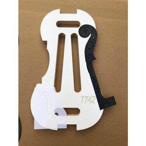 1742 year Style 4/4 violin templet Mold neck / F hole Templet Violin Making tool