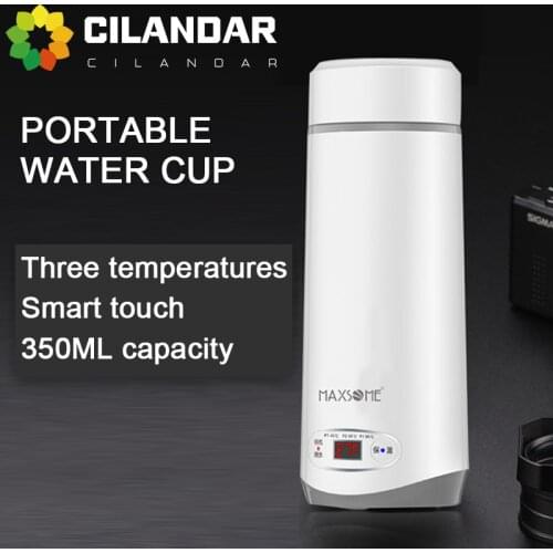 350ml Portable Electric KettlesThermal Cup Make tea Coffee Travel Boil water Keep warm Smart Water Kettle Kitchen Appliances