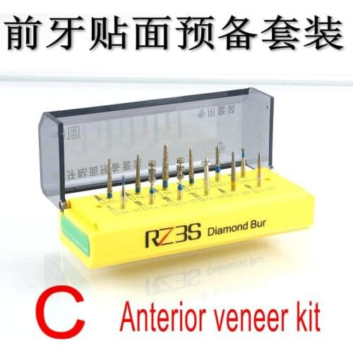 Diamond bur kit dental tool diamond bur Hot Sale FG 1.6mm dental materials polishing tools tooth preparation