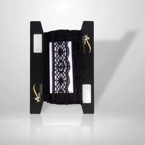 Ata Lace 9265 Black Kopanaki Lace