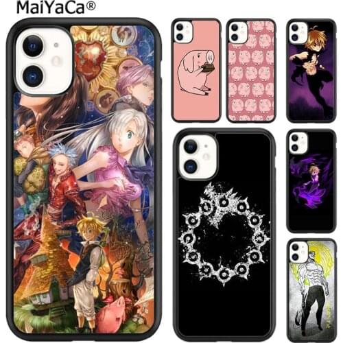 MaiYaCa Hawk Seven Deadly Sins Nanatsu no Taizai 1 Phone Case For iPhone SE 6s 7 8 plus X XR XS 11 12 pro max Galaxy S8 S9 S10