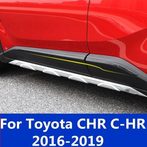 For Toyota CHR C-HR 2016-2019 door side line garnish body molding cover protector trim Body trim Door side trim Exterior