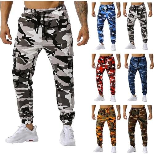 Eillysevens Men's Camouflage Pants