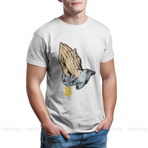 My Religion Fashion TShirts Bitcoin Cryptocurrency Miners Meme Men Graphic Pure Cotton Streetwear T Shirt Round Neck Big Size