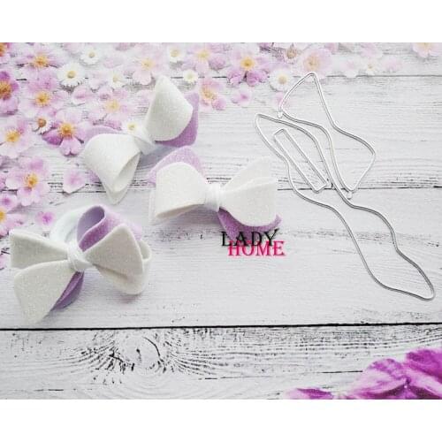 Bow Ties Scrapbooking Cutting Dies Embossed Creative Knife Template for DIY Paper Album Photo Cards Making Dies Cut Die 2020