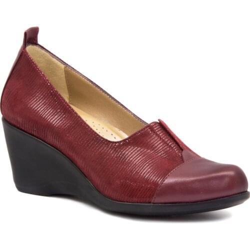 Gedikpaşalı ANG 20K 910 BURGUNDY Women Shoes Orthopedic