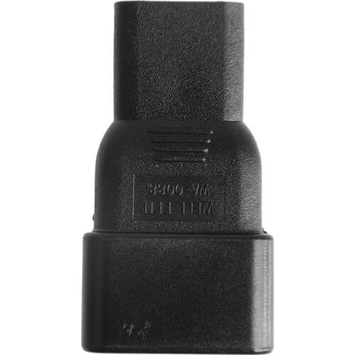 IEC 320 3-Pin C13 Female To C20 Male Plug Adapter Converter For AC Power Supply L15