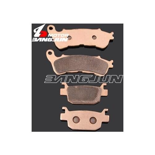 Motorcycle Front Rear Metal Brake Pads For HONDA FORZA300 NSS300 FORESIGHT250
