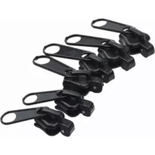 6Pcs 3 Sizes Universal Instant Fix Zipper Repair Kit Replacement Zip Slider Teeth Rescue New Design Zippers Sewing Clothes