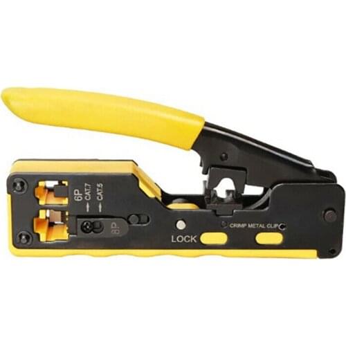 Crimping tool hand network tool kit for cat6 cat5 cat5e rj45 rj11 connector 8P 6P lan Cable Wires pliers Clip Multi Function
