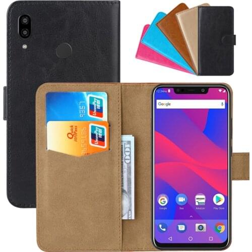 Luxury Wallet Case For BLU Vivo XL4 PU Leather Retro Flip Cover Magnetic Fashion Cases Strap